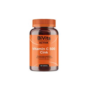 AbelaPharm BiVits Activa Vitamin C 500 Cink tablete 60 kom